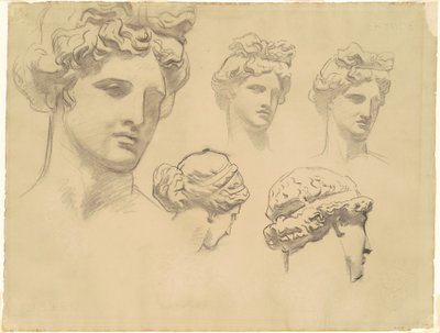 دراسات لـ Apollo and the Muses ، ج. 1921. بواسطة جون سينغر سارجنت