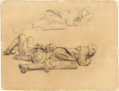 دراسات للغاز ، 1918-1919. بواسطة جون سينغر سارجنت