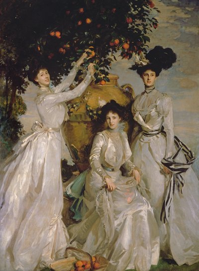 The Acheson Sisters (oil on canvas) بواسطة جون سينغر سارجنت