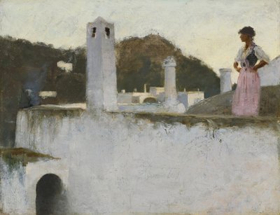 منظر لكابري ، ج .1878 (زيت على لوحة الأكاديمية) بواسطة جون سينغر سارجنت
