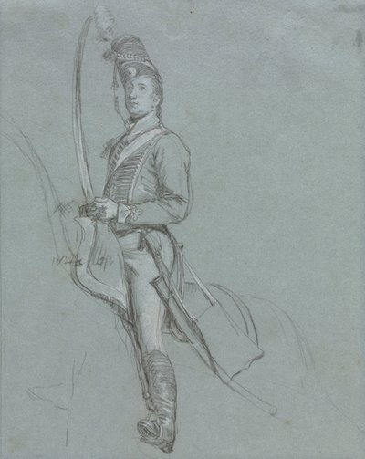 ضابط حصار على ظهور الخيل ، 1812. بواسطة جون سينجلتون كوبلي