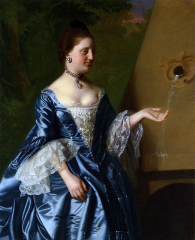 السيدة أليس هوبر ، c.1763 بواسطة جون سينجلتون كوبلي