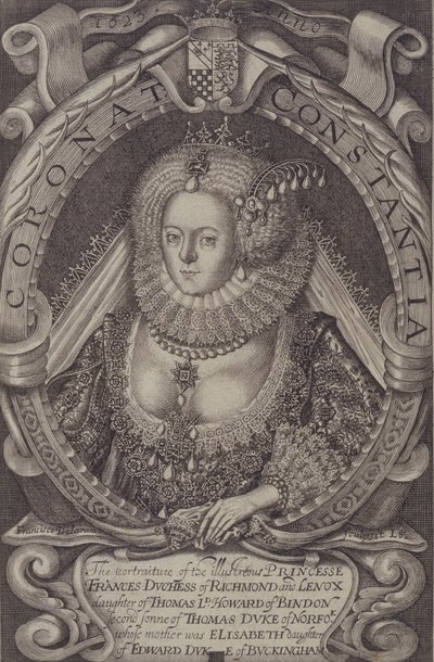 فرانسيس ، دوقة ريتشموند (1578-1639) من Generall Historie of Virginia ، 1624 بواسطة جون سميث 2