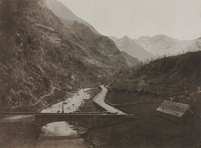 منظر على طول الطريق إلى لوز ، البرتغال ، 1852-1853. بواسطة جون ستيوارت