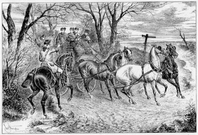 فارس الطريق ، 1881. بواسطة جون ستورجس