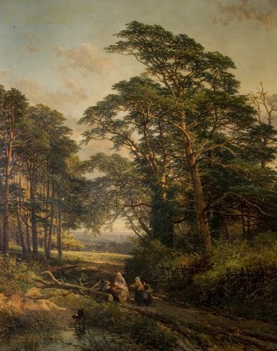 King&39;s s Weston Park بالقرب من بريستول ، 1866 بواسطة جون سير