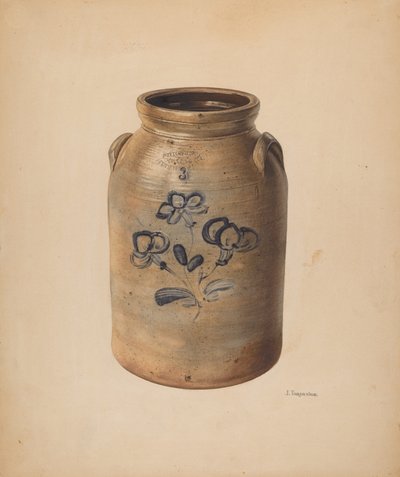جرة ، على الأرجح 19371938. بواسطة جون تارانتينو