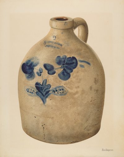 إبريق ، ج. 1940. بواسطة جون تارانتينو