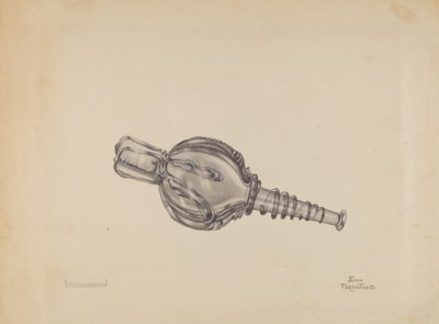 زجاجة منفاخ مصغرة ، ج. 1936. بواسطة جون تارانتينو