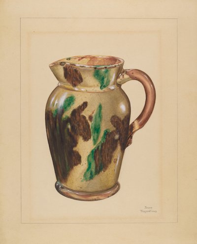إبريق ، ج. 1936. بواسطة جون تارانتينو