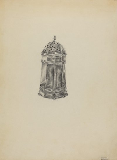 سيلفر كاستر ، c. 1936. بواسطة جون تارانتينو