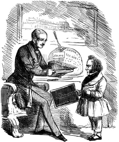 ألبرت ، أمير الملكة فيكتوريا ، وجوزيف باكستون ، 1851 بواسطة جون تينيل