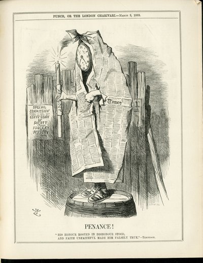 رسم توضيحي لجون تينيل (1820-1914) في بانش بواسطة جون تينيل