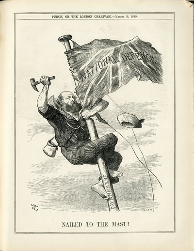 Illustration of John Tenniel (1820-1914) in Punch بواسطة جون تينيل