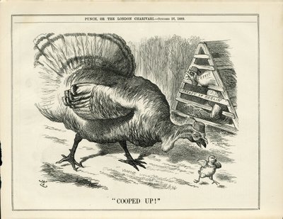 Illustration of John Tenniel (1820-1914) in Punch بواسطة جون تينيل