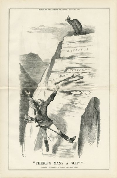 Illustration of John Tenniel (1820-1914) in Punch بواسطة جون تينيل