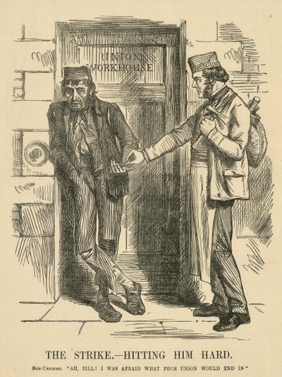 نتيجة اللافت للنظر - The Workhouse. كارتون من "بانش" ، لندن بواسطة جون تينيل