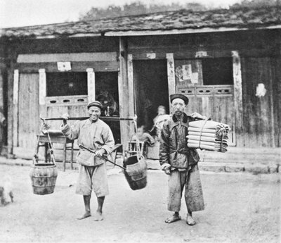 الباعة المتجولون الصينيون ، 1870 بواسطة جون طومسون