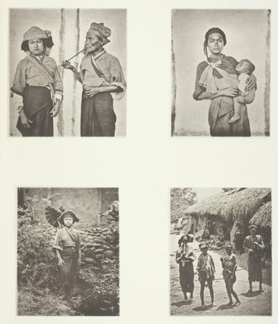 Pepohoan Women ، طريقة الحمل ، زي نساء Baksa ، لاكولي ، ج. 1868. بواسطة جون طومسون