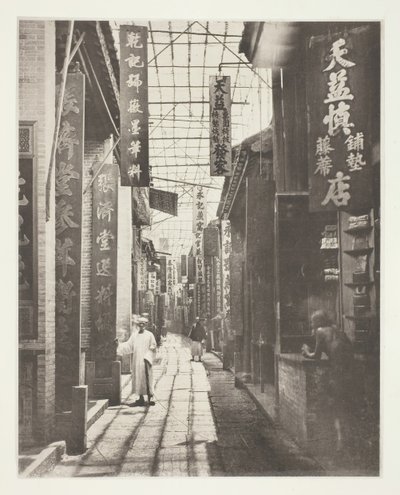 شارع فيزيك ، كانتون ، ج. 1868. بواسطة جون طومسون