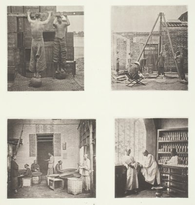 شاي الكبر والبارود المتداول المعطر ، شاي وزن للتصدير ، بيت الشاي ... ، ج. 1868. بواسطة جون طومسون