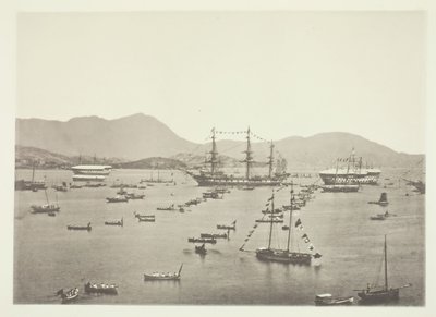 الميناء ، هونج كونج ، ج. 1868. بواسطة جون طومسون