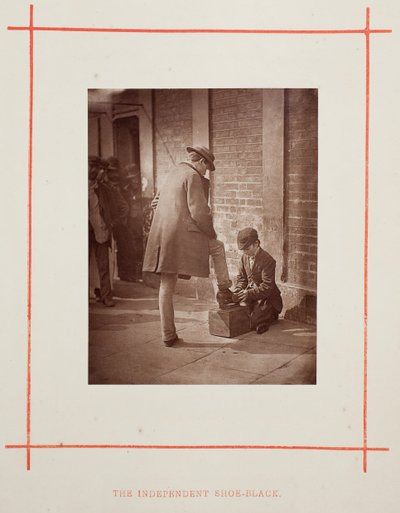 الحذاء المستقل - أسود ، 1877. بواسطة جون طومسون