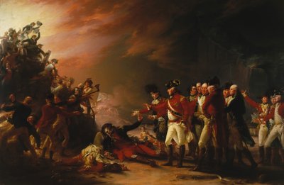 The Sortie من صنع حامية جبل طارق ، 1789. بواسطة جون ترمبل