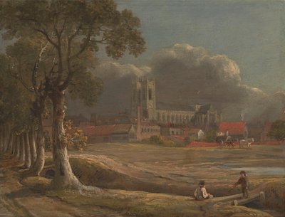 كنيسة وستمنستر من Tothill Fields بواسطة جون فارلي