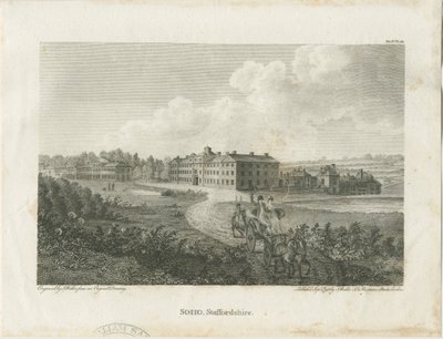 مصنع سوهو: نقش الفولاذ ، بدون تاريخ [ج 1798] بواسطة جون ووكر