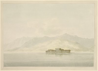 Isola Madre ، بحيرة Maggiore ، c.1781 (مرحاض فوق الجرافيت على ورق مسدود) بواسطة جون وارويك سميث