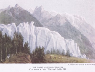 The Glacier Des Bossons ، شاموني ، من المغامرة البريطانية التي نشرتها كولينز ، 1947 بواسطة جون وارويك سميث