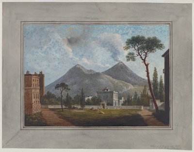 قرية سانت جورجيو بالقرب من بورتيشي ، حوالي 1781 (ألوان مائية ، غواش ، قلم رصاص وصمغ عربي على ورق) بواسطة جون وارويك سميث