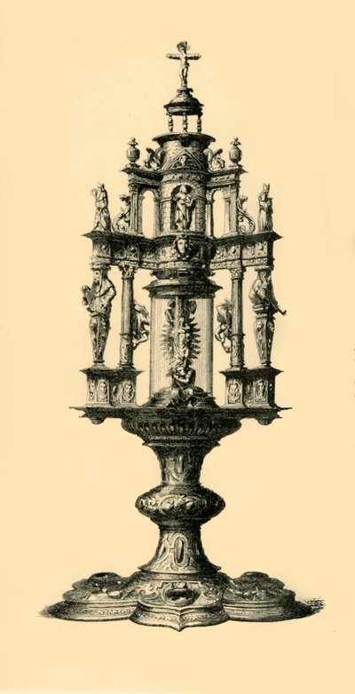 Monstrance ، أواخر القرن السادس عشر ، 1881. بواسطة جون واتكينز