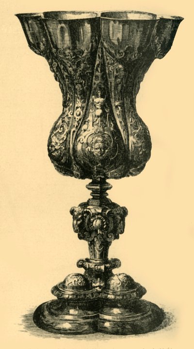 كأس فضي ، 1580-1600 ، 1881. بواسطة جون واتكينز