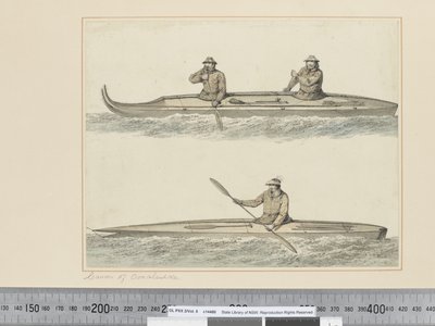 F.30 زوارق أونالاشكا ، صوت الأمير ويليام ، حوالي 1773 - 84 (ألوان مائية) بواسطة جون ويبر