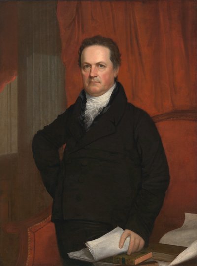 ديويت كلينتون ، ج. 1816. بواسطة جون ويسلي جارفيس