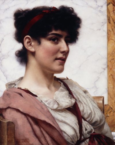 الجمال الروماني ، c.1889 بواسطة جون ويليام جودوارد