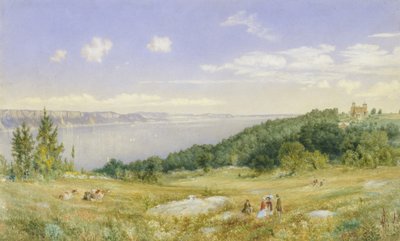 Palisades ، كاليفورنيا. 1870. بواسطة جون وليام هيل