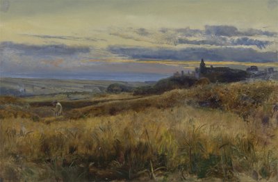 Cornfield at Sunset بواسطة جون ويليام إنشبولد