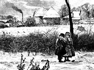 الشتاء ، 1860s. بواسطة جون ويليام نورث