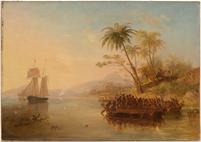 إنقاذ ويليام دولي ، 1841 بواسطة جون ويلسون كارمايكل