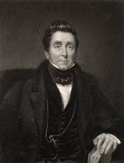 جيمس جونسون ، نقشه دبليو هول ، من "معرض الصور الوطنية ، المجلد الرابع" ، نُشر عام 1820 بواسطة جون وود