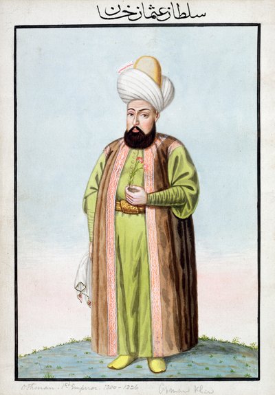 عثمان الأول ، الإمبراطور العثماني ، 1808 بواسطة جون يونغ