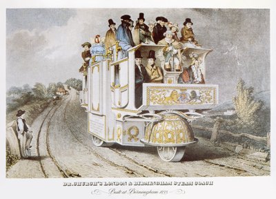 دكتور كنائس لندن وبرمنجهام ستيم ، 1833 بواسطة جون بعد كوك