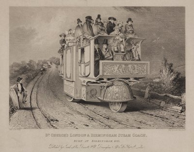 دكتور كنائس لندن وبرمنجهام ستيم ، 1833 بواسطة جون بعد كوك