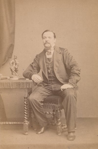 جورج أوغسطس سالا ، 1860. بواسطة جون وتشارلز واتكينز