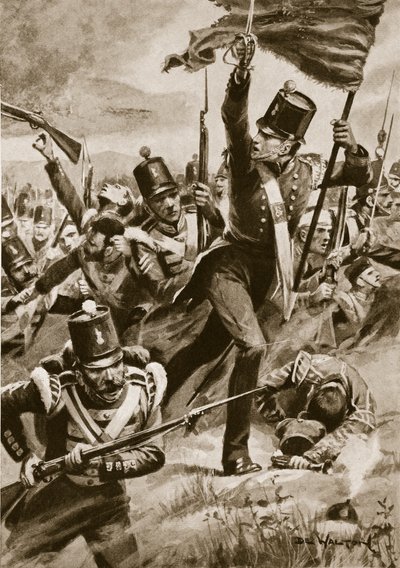 تقدم شعبة الضوء في ألما ، 29 سبتمبر 1854 بواسطة جون دي والتون