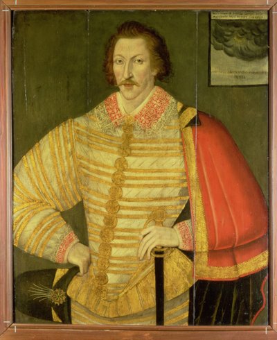 صورة لرجل نبيل ، يعتقد أنه توماس كافنديش بواسطة John the Younger Bettes