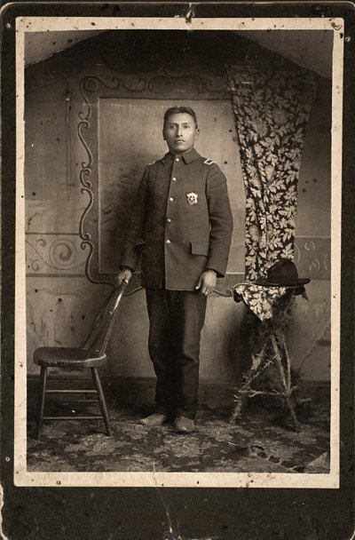 جون هينشكا ، شيري كريك ، داكوتا الجنوبية ، 1890 (طبعة زلال) بواسطة جونسون براذرز